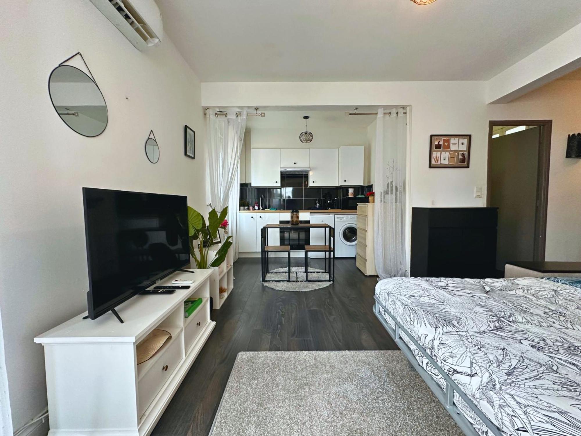 Cosy Palm Beach, Studio Pres De La Mer Et De La Croisette Cannes Eksteriør billede